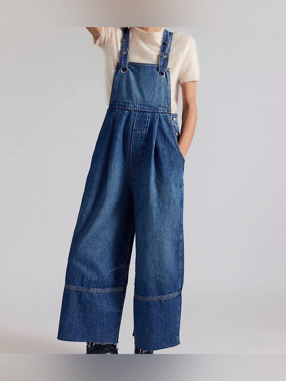 Free People•Rambler Overall•Size XS•After Midnight•NWOT